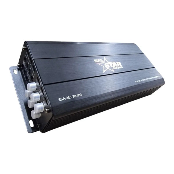 Star Sound SSA-M5-80-600 High Fidelity Class-D 5-Channel Amplifier ...
