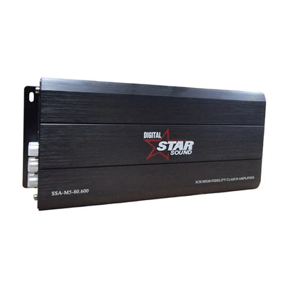 Star Sound SSA-M5-80-600 High Fidelity Class-D 5-Channel Amplifier LUMINA AUDIO