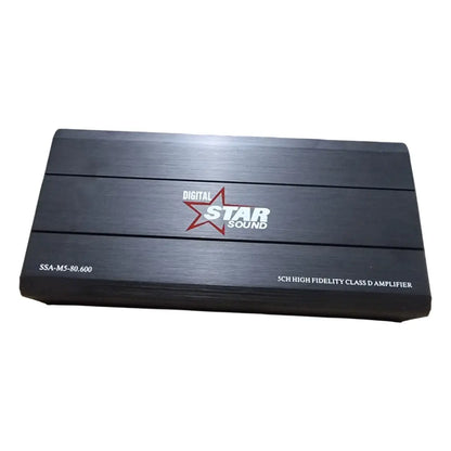 Star Sound SSA-M5-80-600 High Fidelity Class-D 5-Channel Amplifier LUMINA AUDIO