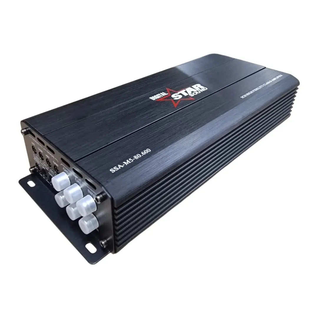 Star Sound SSA-M5-80-600 High Fidelity Class-D 5-Channel Amplifier LUMINA AUDIO