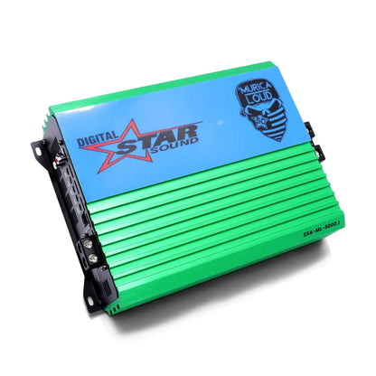 Star Sound SSA-ML-5000.1  Murica Series Monoblock Amplifier - 5000W RMS Star Sound