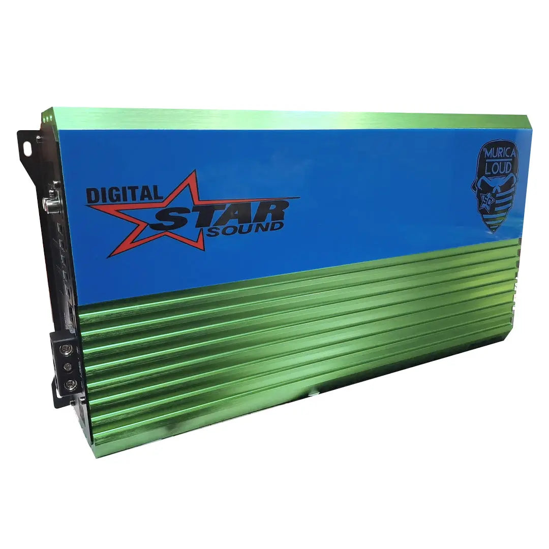 Star Sound SSA-ML-8000.1  Murica Series Monoblock Amplifier - 8000W RMS Star Sound