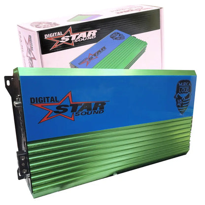 Star Sound SSA-ML-8000.1  Murica Series Monoblock Amplifier - 8000W RMS Star Sound
