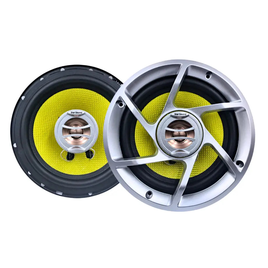 Star Sound Riddler Star Sound SSS-1680 Digital Series 6.5″ 2-Way Coaxial Speakers - 80W R ...