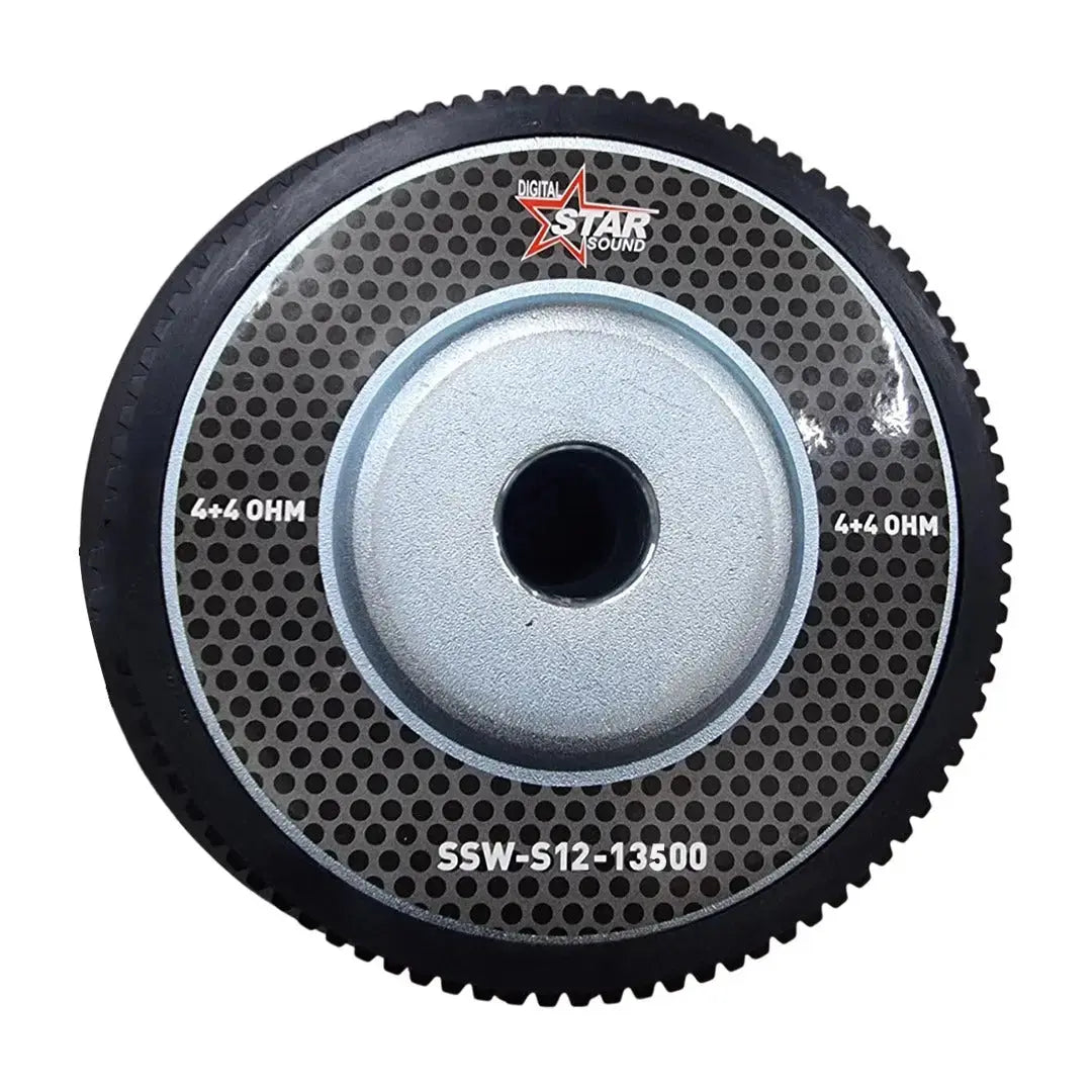 Star Sound SSW-S10-13200D4 10" Grey Cone D4 DVC Subwoofer - 13200W Star Sound