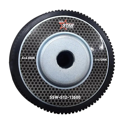 Star Sound SSW-S10-13200D4 10" Grey Cone D4 DVC Subwoofer - 13200W Star Sound