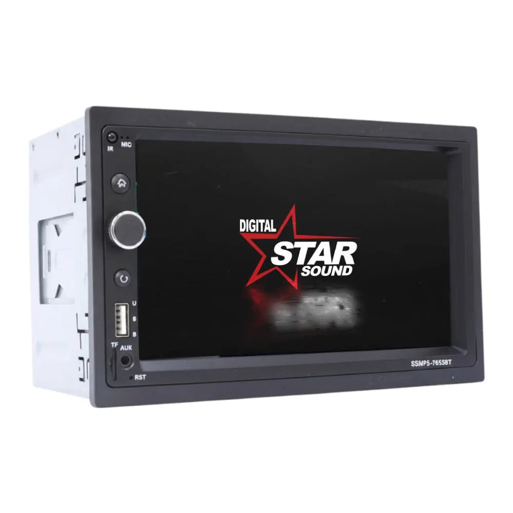 Starsound SSMP5-7655BT 7″ Double Din Media Player with USB/Mirrorlink/Bluetooth Max Motorsport