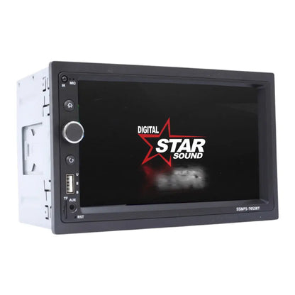 Starsound SSMP5-7655BT 7″ Double Din Media Player with USB/Mirrorlink/Bluetooth Max Motorsport