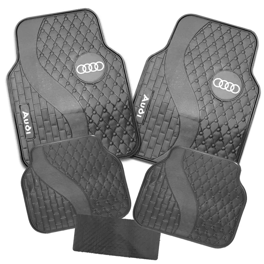 Suitable To Fit - Audi 5-Piece Rubber Car Mats Max Motorsport