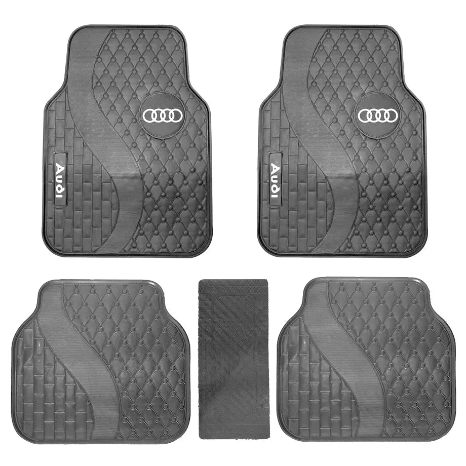 Suitable To Fit - Audi 5-Piece Rubber Car Mats Max Motorsport