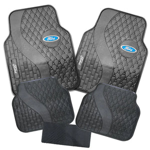 Suitable To Fit - Ford 5-Piece Rubber Car Mats Max Motorsport