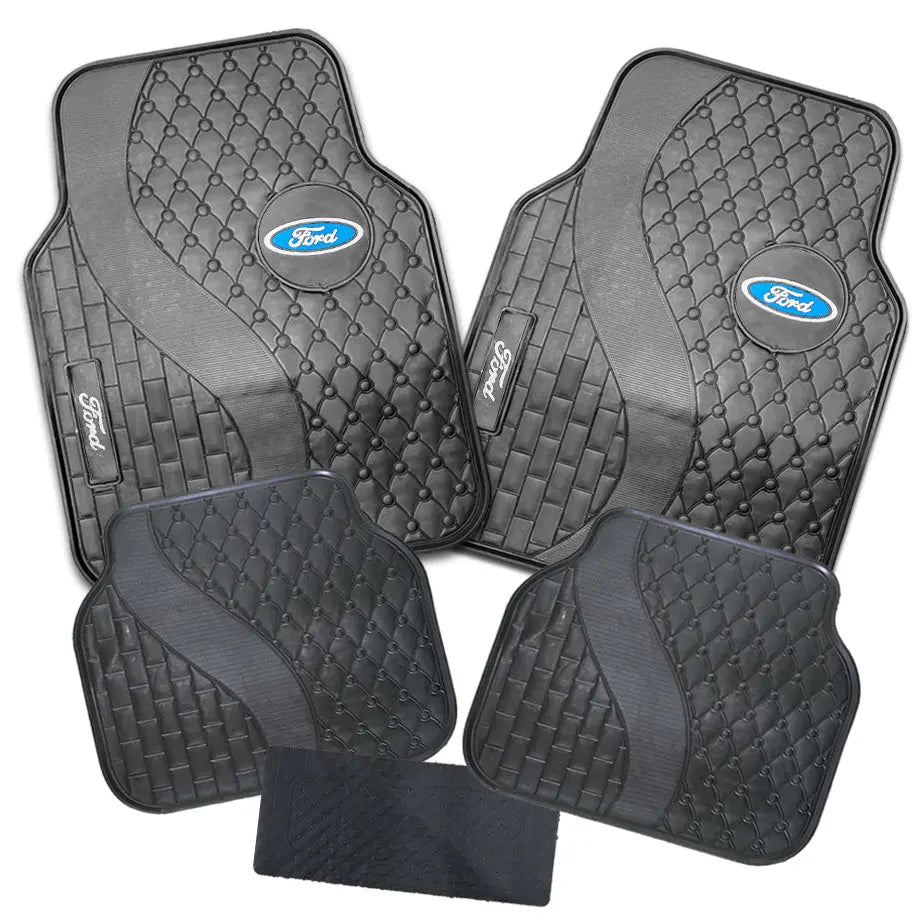 Ford logo rubber on sale floor mats