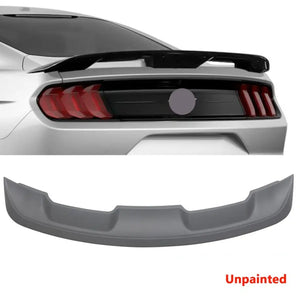 Suitable To Fit - Mustang GT500 Style Unpainted Plastic Boot Spoiler Max Motorsport