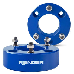 Suitable To Fit - Ranger T6 / T7 Front Shock Spacer Lift Kit - 32mm (2-Piece Set) Max Motorsport
