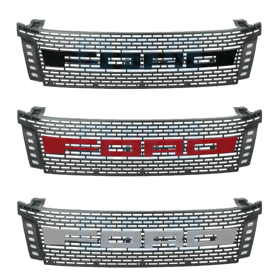 Suitable To Fit - Ranger T6 (12-15) Raptor Style LED Grille maxmotorsports