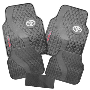 Suitable To Fit - Toyota 5-Piece Rubber Car Mats Max Motorsport