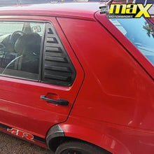 Load image into Gallery viewer, Suitable To Fit - VW Golf 1 Fiberglass Side Window Louver Max Motorsport

