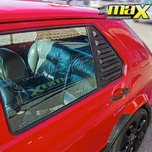 Load image into Gallery viewer, Suitable To Fit - VW Golf 1 Fiberglass Side Window Louver Max Motorsport
