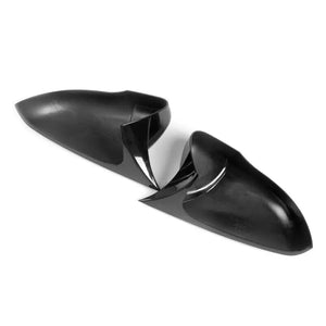 Suitable To Fit - VW Golf 6 Gloss Black Wing Style Stick-On Mirror Covers Max Motorsport