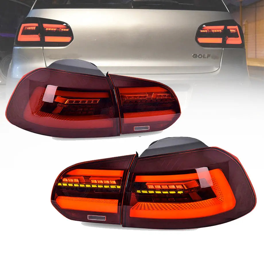 Suitable To Fit - VW Golf 6 iQ Style LED Sequential Taillights Max Motorsport