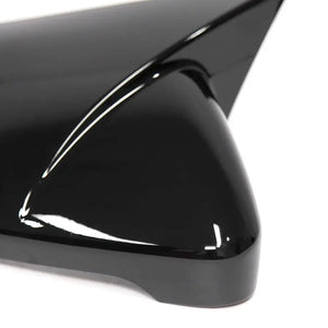 Suitable To Fit - VW Golf 7 / 7.5 Gloss Black Wing Style Stick-On Mirror Covers Max Motorsport