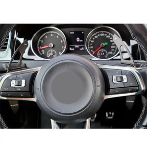 Suitable To Fit - VW Golf 7 GTI Aluminium Paddle Shift Extensions (Black) Max Motorsport
