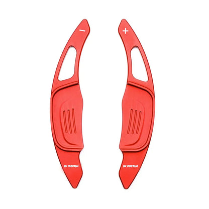 Suitable To Fit - VW Golf 7 GTI Aluminium Paddle Shift Extensions (Red) Max Motorsport