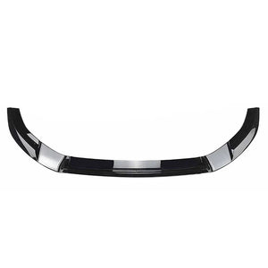 Suitable To Fit - VW Golf 7 GTI Gloss Black Kersher Style 3-Piece Front Spoiler maxmotorsports