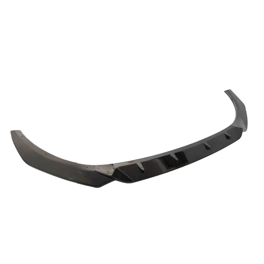 Suitable To Fit - VW Golf 8 GTI Maxton Style 3-Piece Gloss Black Front Spoiler - Type A Max Motorsport