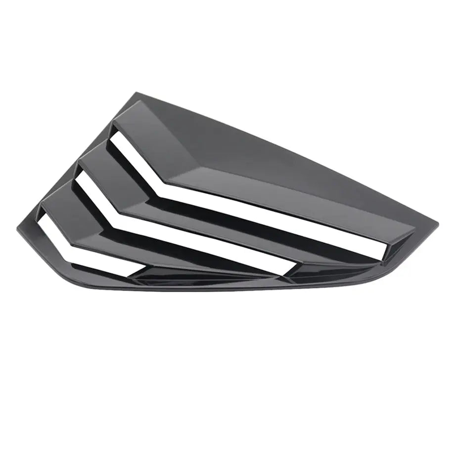 Suitable To Fit - VW Golf 8 Gloss Black Plastic Side Window Louver Max Motorsport