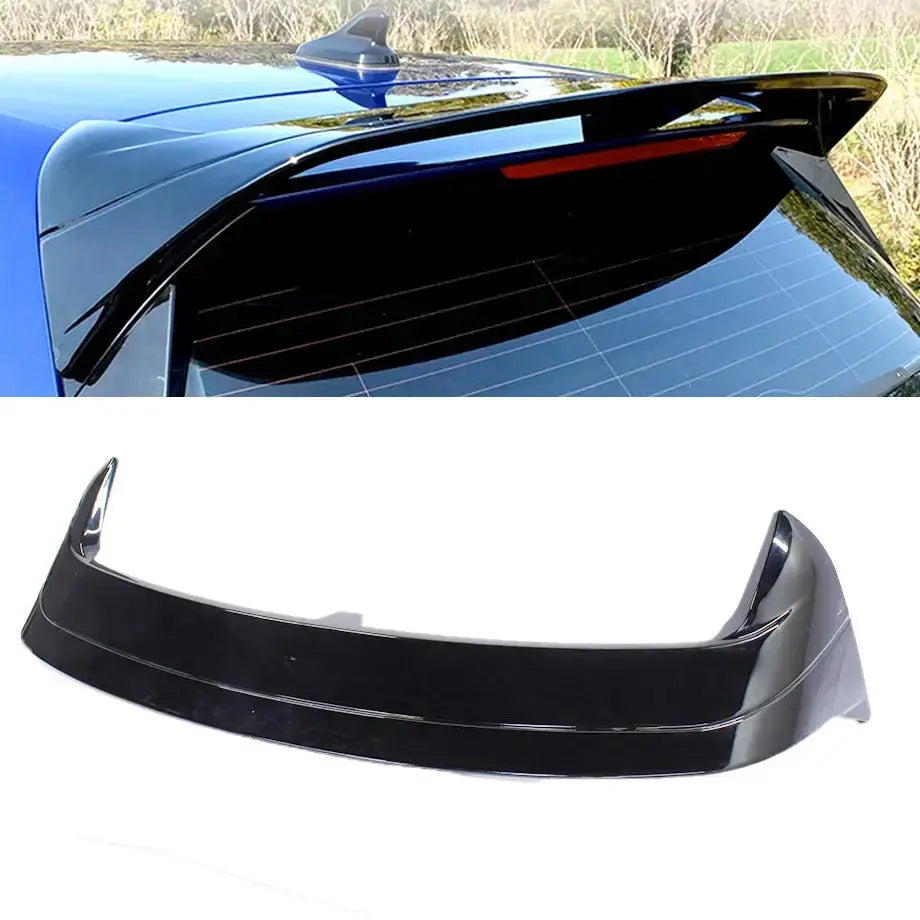 VW Golf 8 GTI Clubsport Style Gloss Black Roof Spoiler (21-On) Max Motorsport