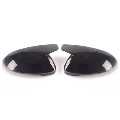 Suitable To Fit - VW Golf 8 Wing Style Gloss Black Stick-On Mirror Covers (21-On) Max Motorsport
