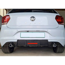Load image into Gallery viewer, Suitable To Fit - VW Polo 8 AW TSI (18-22) Karbel Style Gloss Black Rear Diffuser With Brake Light Max Motorsport
