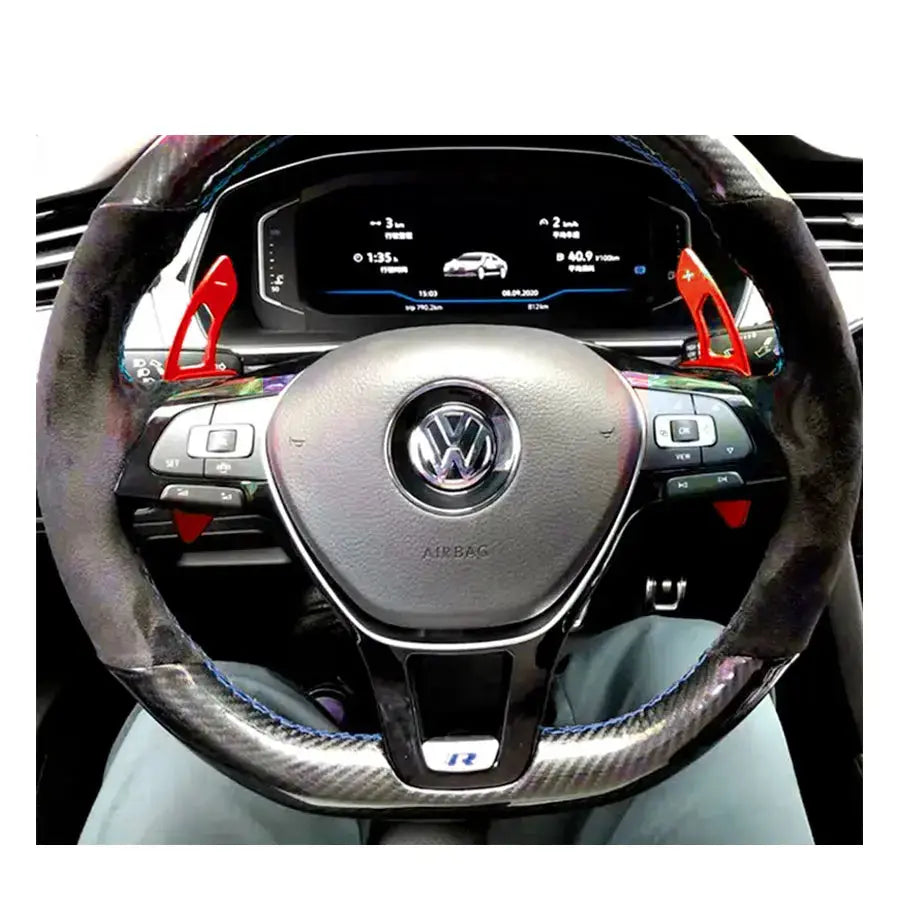 Suitable To Fit - VW Golf 8 Aluminium Paddle Shift Extensions Max Motorsport