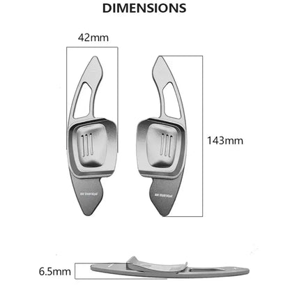 Suitable To Fit - VW Golf 8 Aluminium Paddle Shift Extensions Max Motorsport