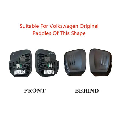 Suitable To Fit - VW Golf 8 Aluminium Paddle Shift Extensions Max Motorsport