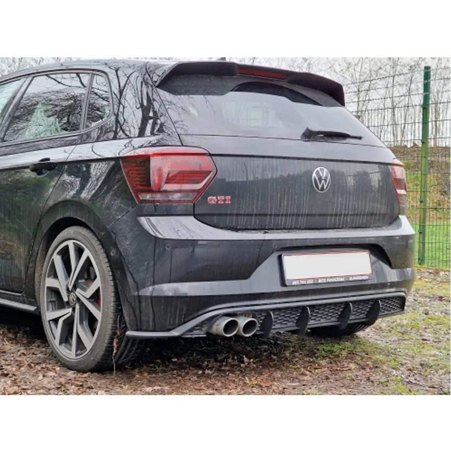 Suitable To Fit - VW Polo 8 AW GTI Maxton Style Rear Diffuser (18-22 ...