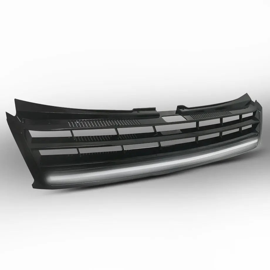 Suitable To Fit - VW Polo Vivo (10-18) De-Badged Dual-Function LED Grille maxmotorsports