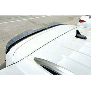 Suitable To Fit - VW Tiguan R / R-Line (21-On) Maxton Style Gloss Black Roof Spoiler Extension Max Motorsport