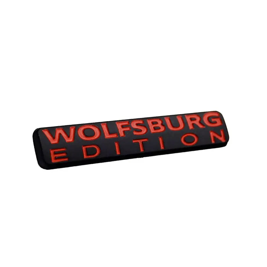 Suitable To Fit - Wolfsburg Edition Stick On Metal Badge Max Motorsport