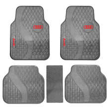 Load image into Gallery viewer, Suitable To Fit - Audi 5-Piece Rubber Car Mats (Red) Max Motorsport
