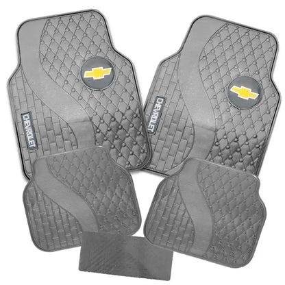 Suitable To Fit - Chevrolet 5-Piece Rubber Car Mats Max Motorsport