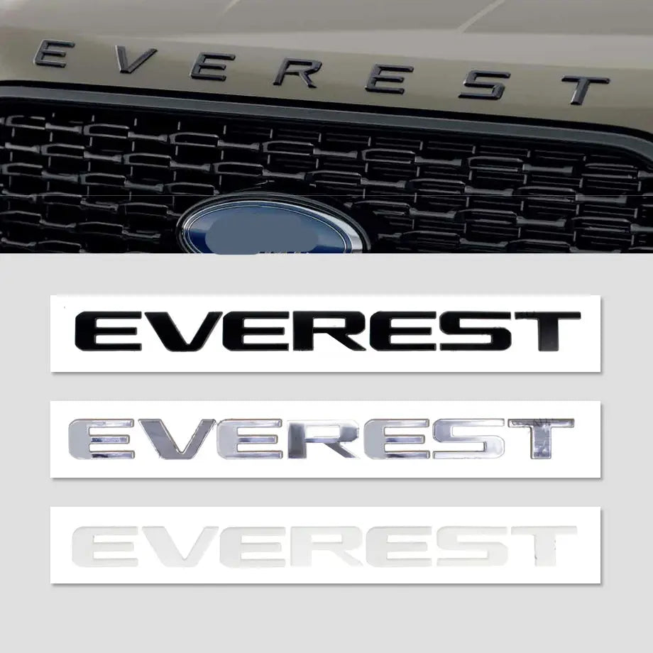 Suitable To Fit - Everest Hood Lettering Badge Max Motorsport