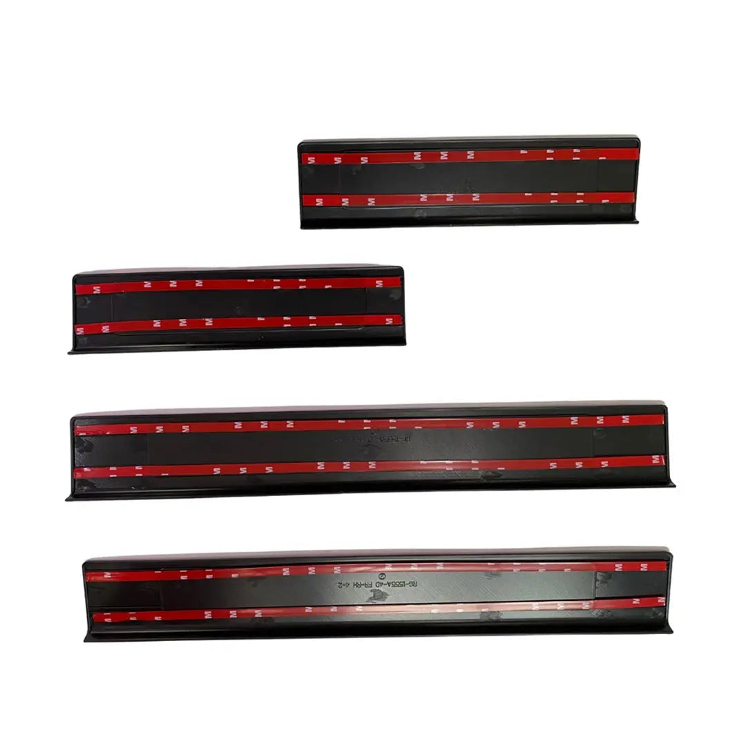 Suitable To Fit - Everest (15-On) Matte Black Door Sill With Logo Max Motorsport