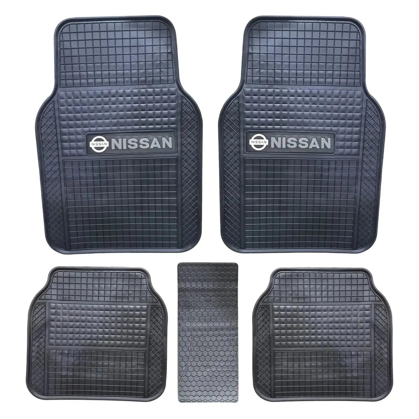 Suitable To Fit - GWM 5-Piece Rubber Car Mats (Grey) Max Motorsport