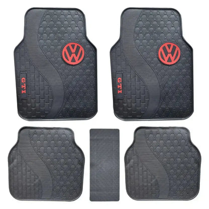 Suitable To Fit - Hyundai 5-Piece Rubber Car Mats (Grey) Max Motorsport