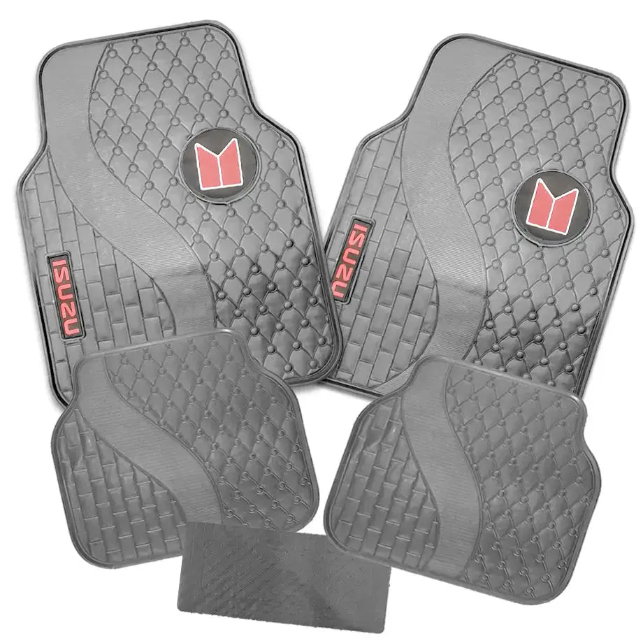 Suitable To Fit - Isuzu 5-Piece Rubber Car Mats Max Motorsport