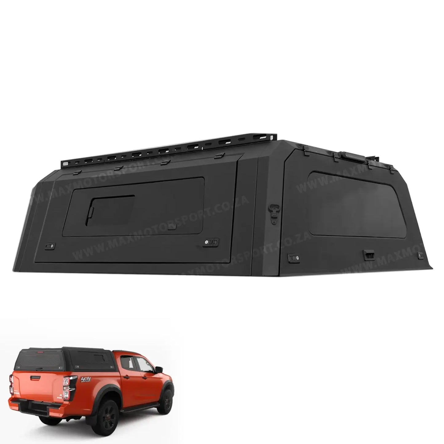 Suitable To Fit - Isuzu D-Max (19-On) Urban Edition Aluminum Canopy Max Motorsport