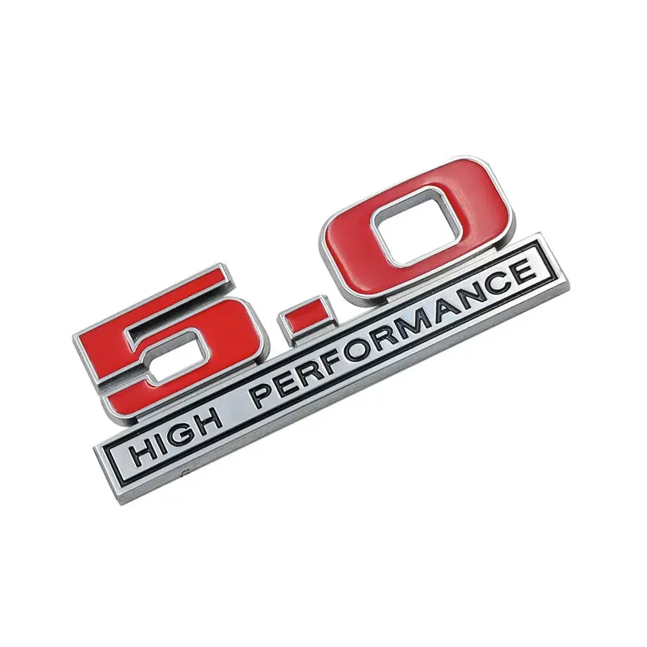 Suitable To Fit - Mustang 5.0 High Performance Badge (Red) – Max Motorsport
