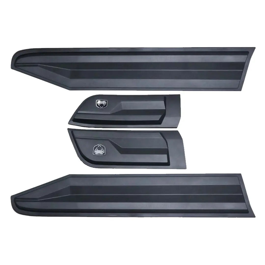 Suitable To Fit - Next Gen Everest (22-On) Smooth Plastic Door Moulding Max Motorsport